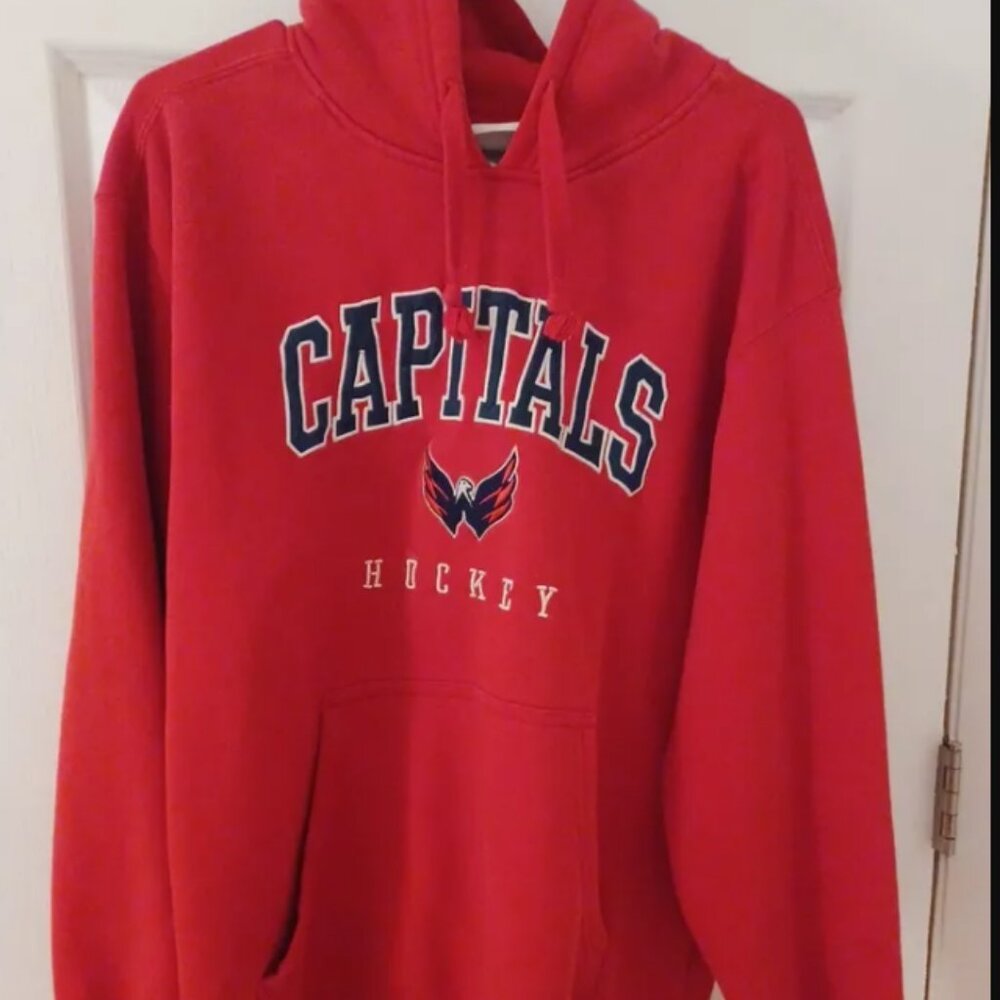 NHL Capitals Hockey Sweatshirt Mens Large